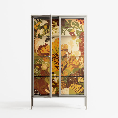 A Bridge Across Time 4 - Cabinet - Nick Liefhebber - Pebble - Clear glass