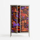 The Secret Herb Garden In The Forest 2 - Cabinet - Nick Liefhebber - Pebble - Clear glass
