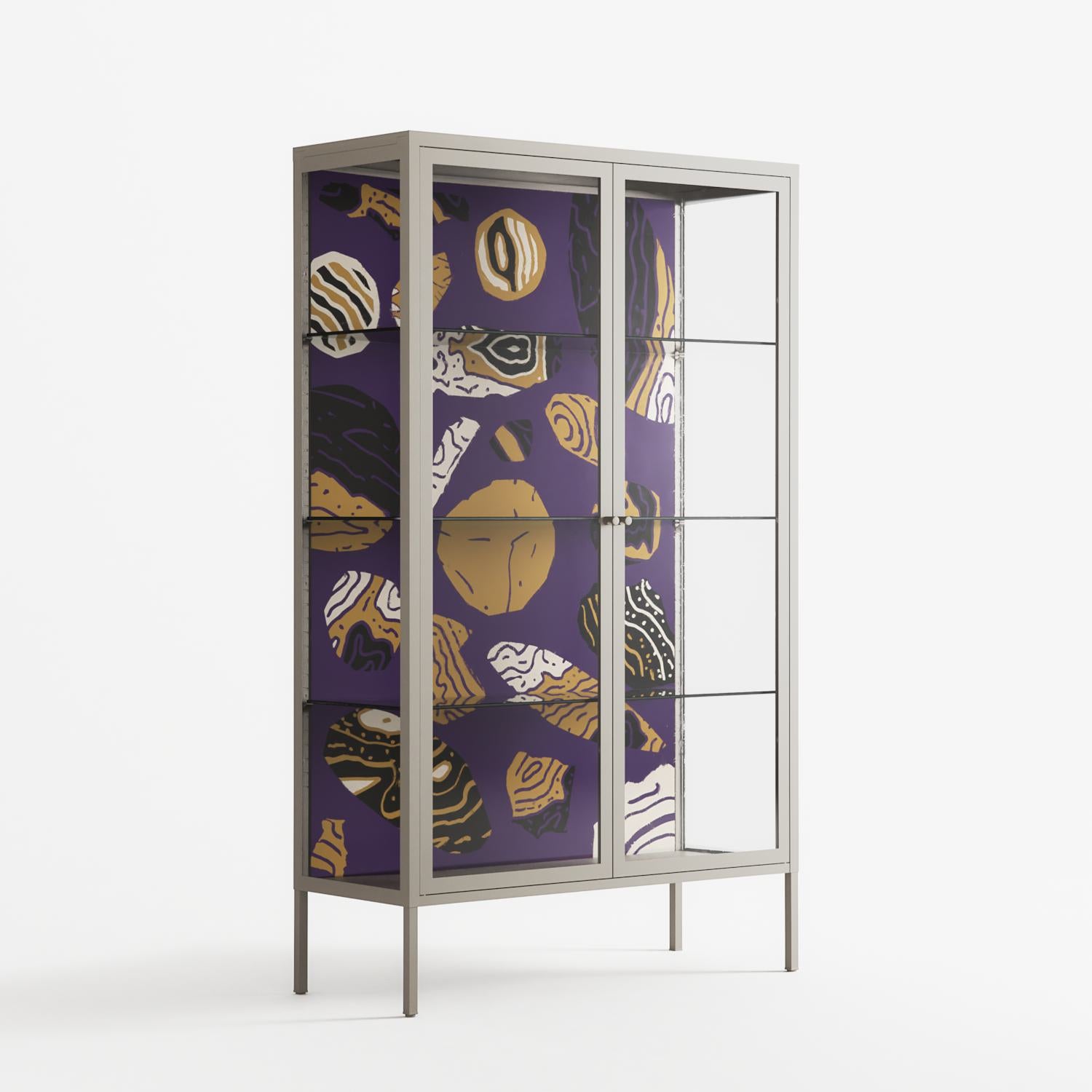 Pebbles - Cabinet - Nick Liefhebber - Pebble - Clear glass