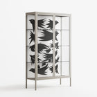 Black Birds - Cabinet - Konrad Blaszczyk - Pebble - Clear glass