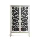 Black Potted Plant - Cabinet - Konrad Blaszczyk - Pebble - Clear glass