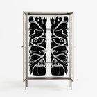 Black Potted Plant - Cabinet - Konrad Blaszczyk - Pebble - Clear glass