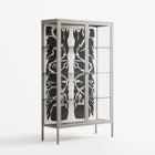 Black Potted Plant - Cabinet - Konrad Blaszczyk - Pebble - Clear glass