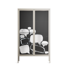Talk Less Say More - Cabinet - Ciara Wade - Pebble - Clear glass