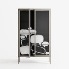 Talk Less Say More - Cabinet - Ciara Wade - Pebble - Clear glass