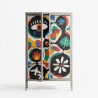 Alive - Cabinet - Vratislav Pecka - Pebble - Clear glass