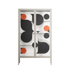 Conserto2 - Cabinet - Vratislav Pecka - Pebble - Clear glass