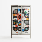 Connections - Cabinet - Vratislav Pecka - Pebble - Clear glass