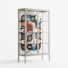Connections - Cabinet - Vratislav Pecka - Pebble - Clear glass