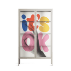Its Ok - Cabinet - Vratislav Pecka - Pebble - Clear glass