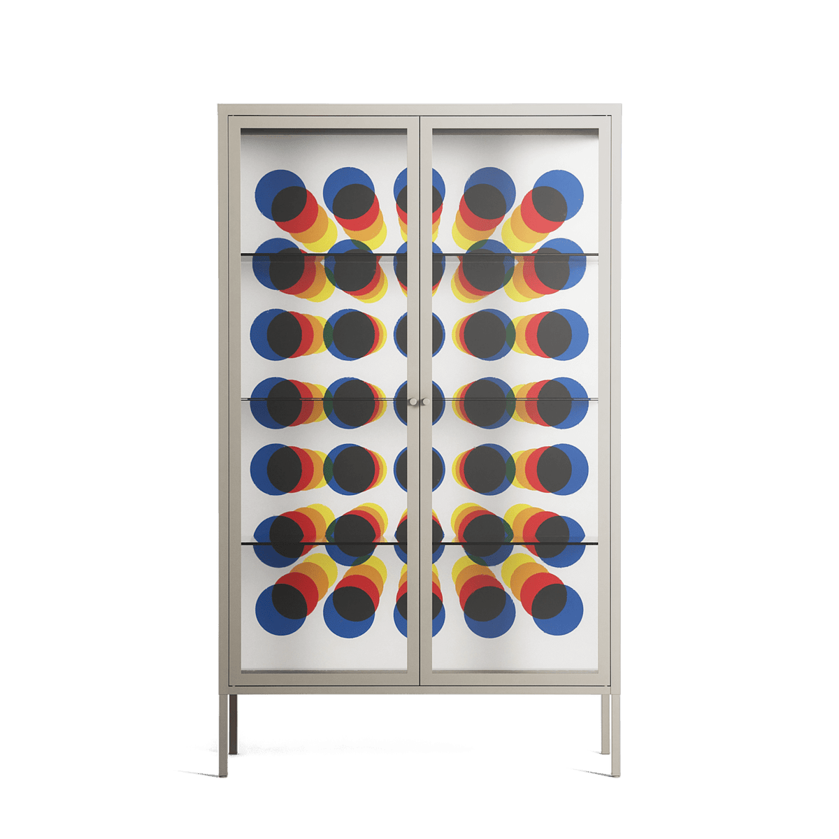 Perspektiva - Cabinet - Vratislav Pecka - Pebble - Clear glass