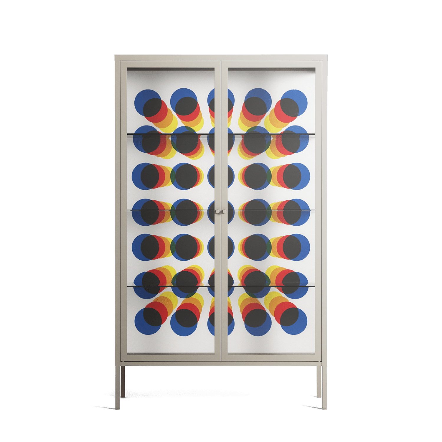 Perspektiva - Cabinet - Vratislav Pecka - Pebble - Clear glass