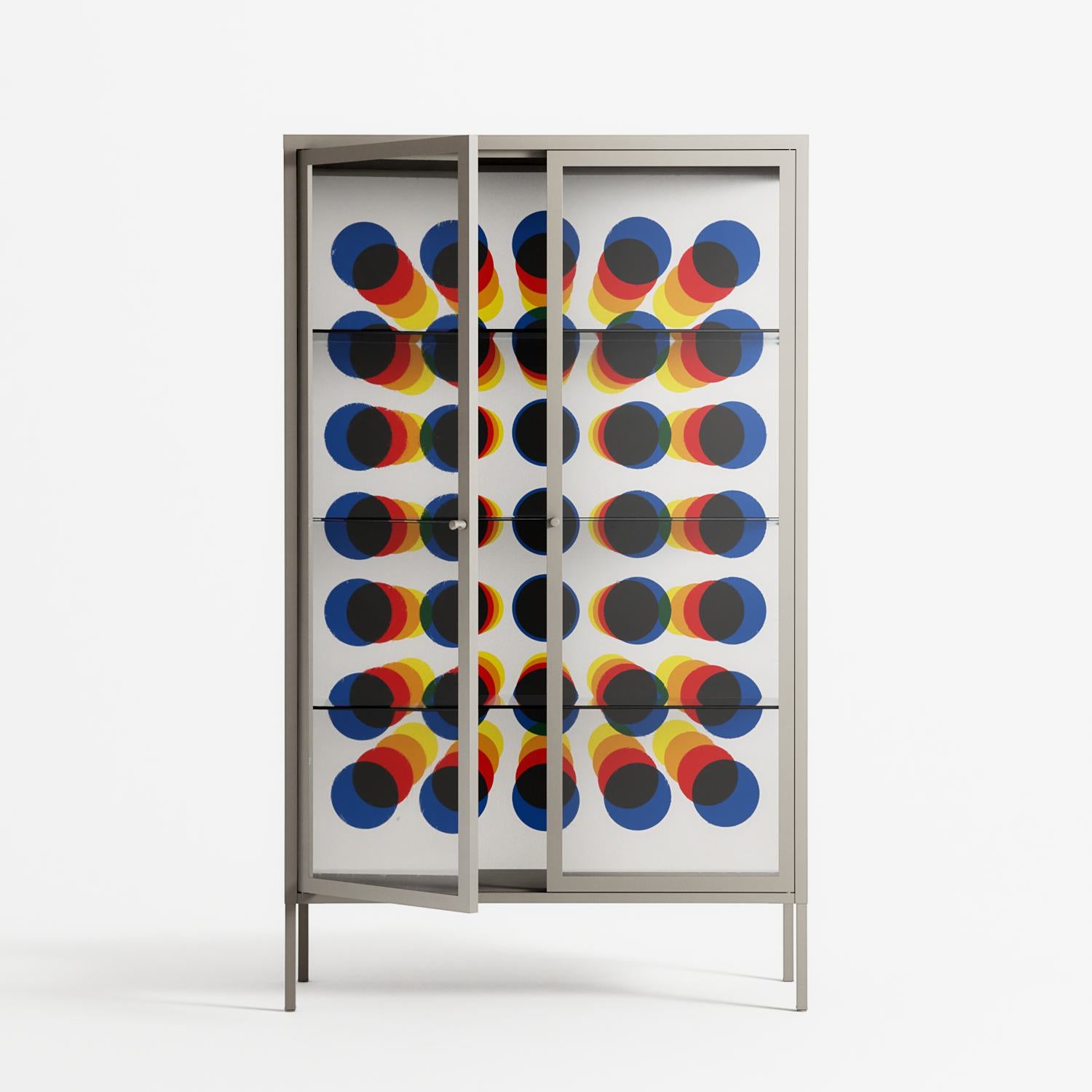 Perspektiva - Cabinet - Vratislav Pecka - Pebble - Clear glass