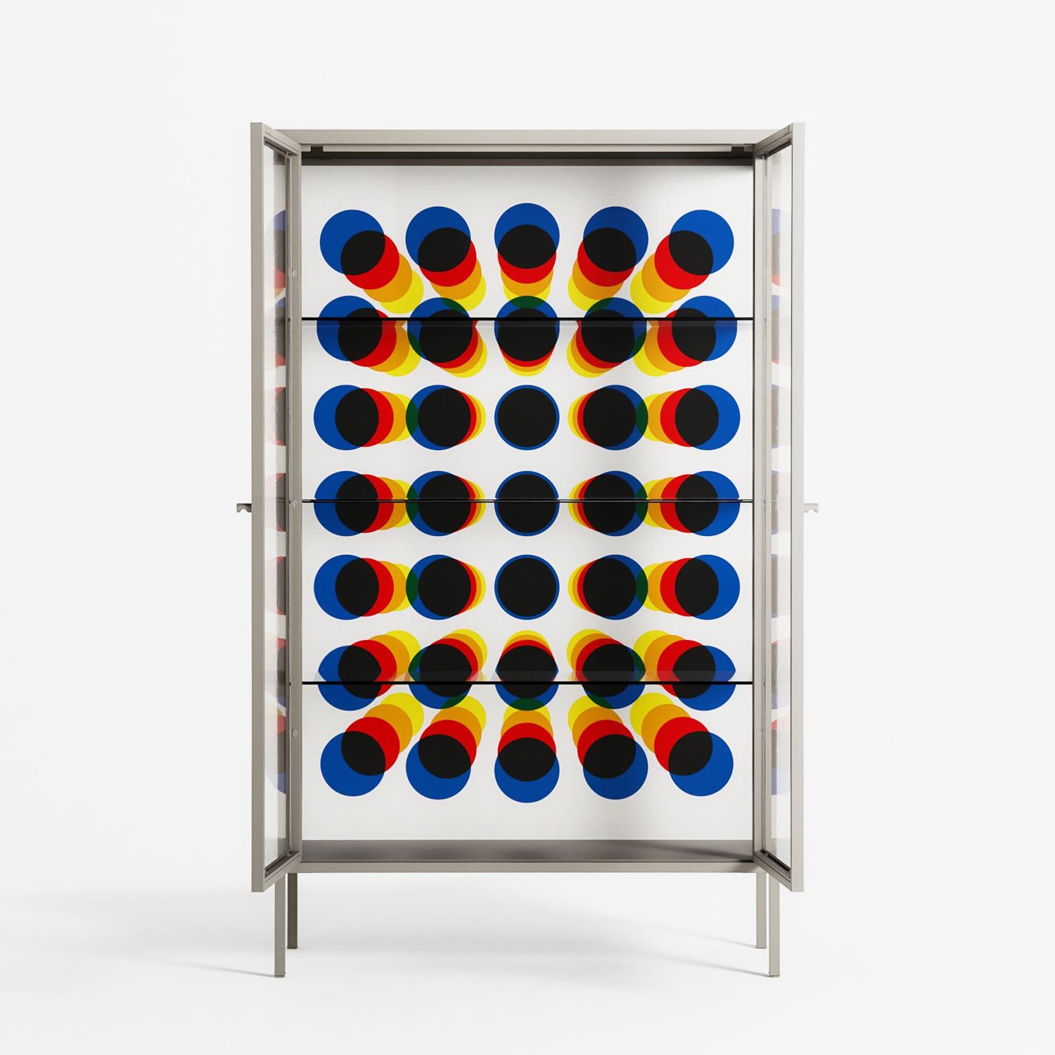 Perspektiva - Cabinet - Vratislav Pecka - Pebble - Clear glass