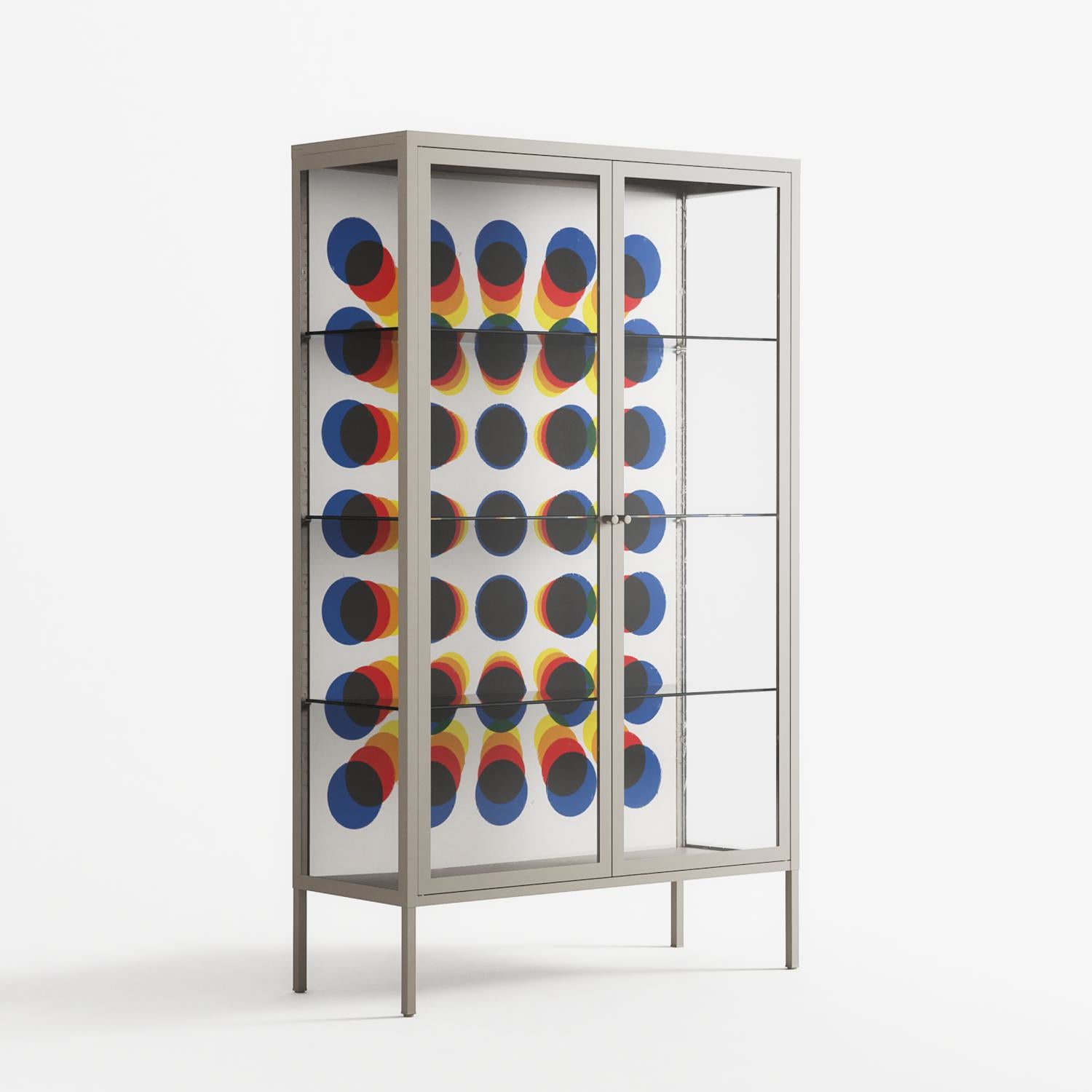 Perspektiva - Cabinet - Vratislav Pecka - Pebble - Clear glass