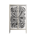 Splash of black - Cabinet - Vratislav Pecka - Pebble - Clear glass