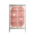 United - Cabinet - Vratislav Pecka - Pebble - Clear glass
