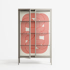 United - Cabinet - Vratislav Pecka - Pebble - Clear glass