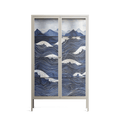 Dalgalar - Cabinet - Nur Rydberg - Pebble - Clear glass