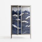 Dalgalar - Cabinet - Nur Rydberg - Pebble - Clear glass