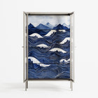Dalgalar - Cabinet - Nur Rydberg - Pebble - Clear glass
