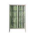 Björkskog - Cabinet - Nur Rydberg - Pebble - Clear glass