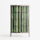 Björkskog - Cabinet - Nur Rydberg - Pebble - Clear glass