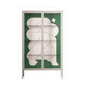 Carry - Cabinet - Andrea Devia-Nuño - Pebble - Clear glass