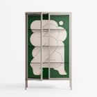 Carry - Cabinet - Andrea Devia-Nuño - Pebble - Clear glass