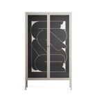 Love Flow - Cabinet - Andrea Devia-Nuño - Pebble - Clear glass
