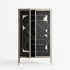 Love Flow - Cabinet - Andrea Devia-Nuño - Pebble - Clear glass