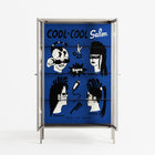 Cool Cool Salon Blue - Cabinet - Aley Wild - Pebble - Clear glass