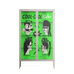 Cool Cool Salon Green - Cabinet - Aley Wild - Pebble - Clear glass