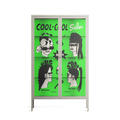 Cool Cool Salon Green - Cabinet - Aley Wild - Chalk - Clear glass