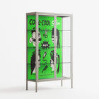 Cool Cool Salon Green - Cabinet - Aley Wild - Antracite - Clear glass