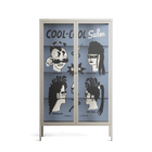 Cool Cool Salon Grey - Cabinet - Aley Wild - Pebble - Clear glass