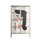 Howdy - Cabinet - Aley Wild - Pebble - Clear glass