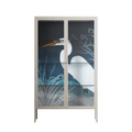 Egret - Cabinet - Katie O’Shea - Pebble - Clear glass
