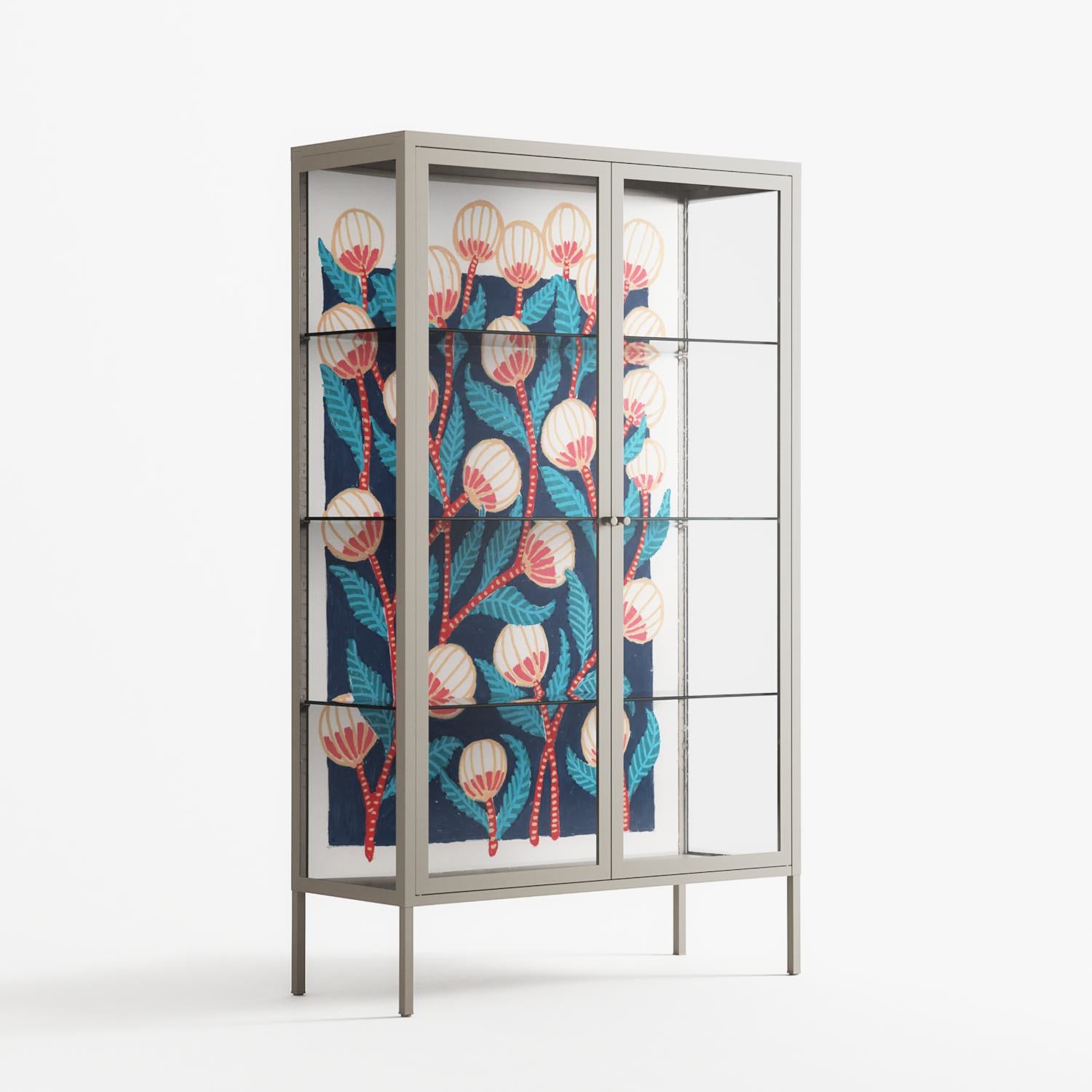 Gooseberries - Cabinet - Katie O’Shea - Pebble - Clear glass