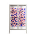 Redblooms - Cabinet - Katie O’Shea - Pebble - Clear glass