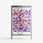 Redblooms - Cabinet - Katie O’Shea - Pebble - Clear glass