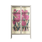 Tulips - Cabinet - Katie O’Shea - Pebble - Clear glass