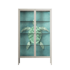 Turtle Without Kelp - Cabinet - Katie O’Shea - Pebble - Clear glass