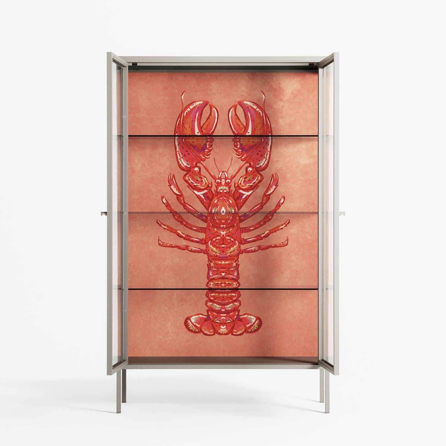 Lobster - Cabinet - Raissa Oltmanns - Pebble - Clear glass