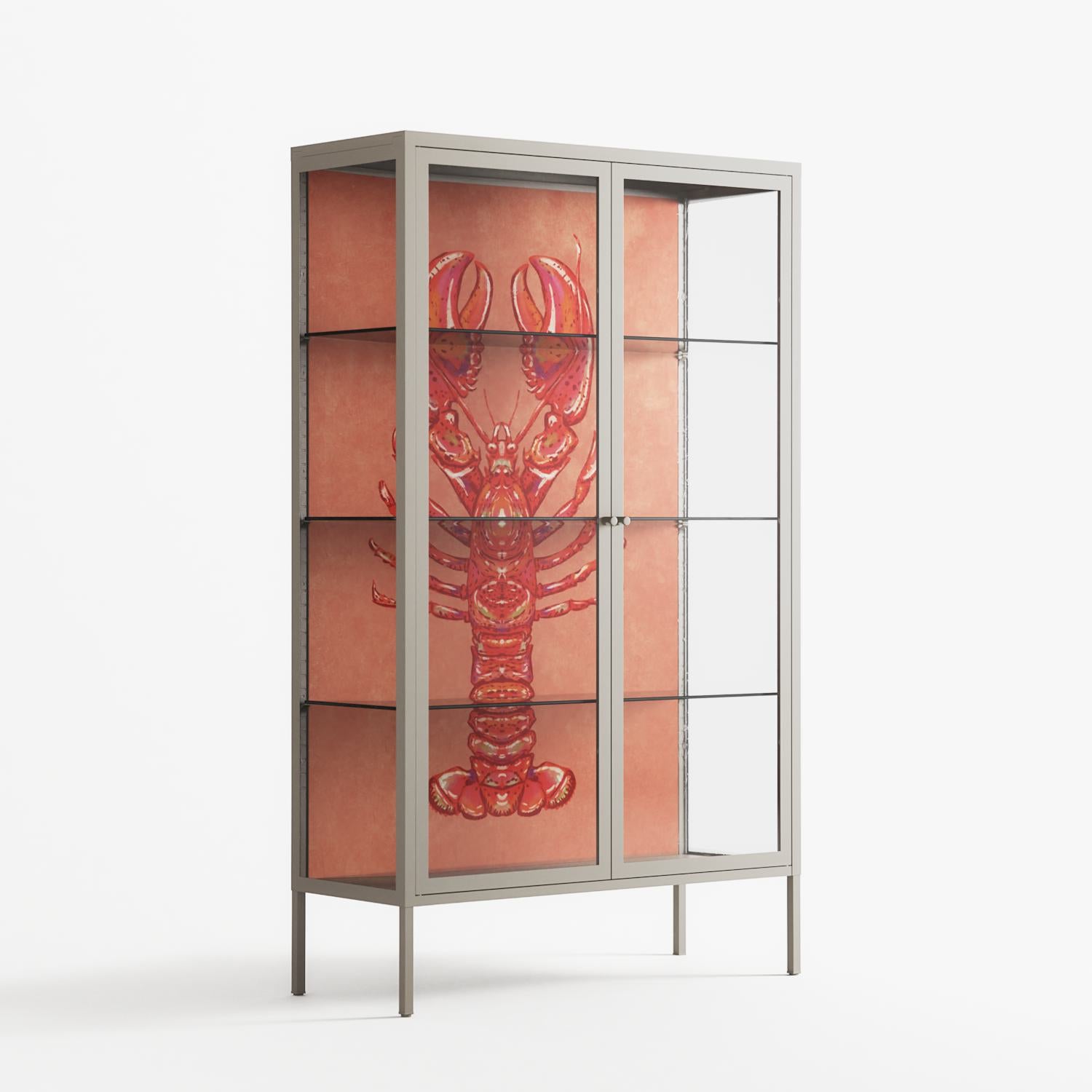 Lobster - Cabinet - Raissa Oltmanns - Pebble - Clear glass
