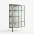 Epic Swirl - Cabinet - Amy Suther - Pebble - Clear glass