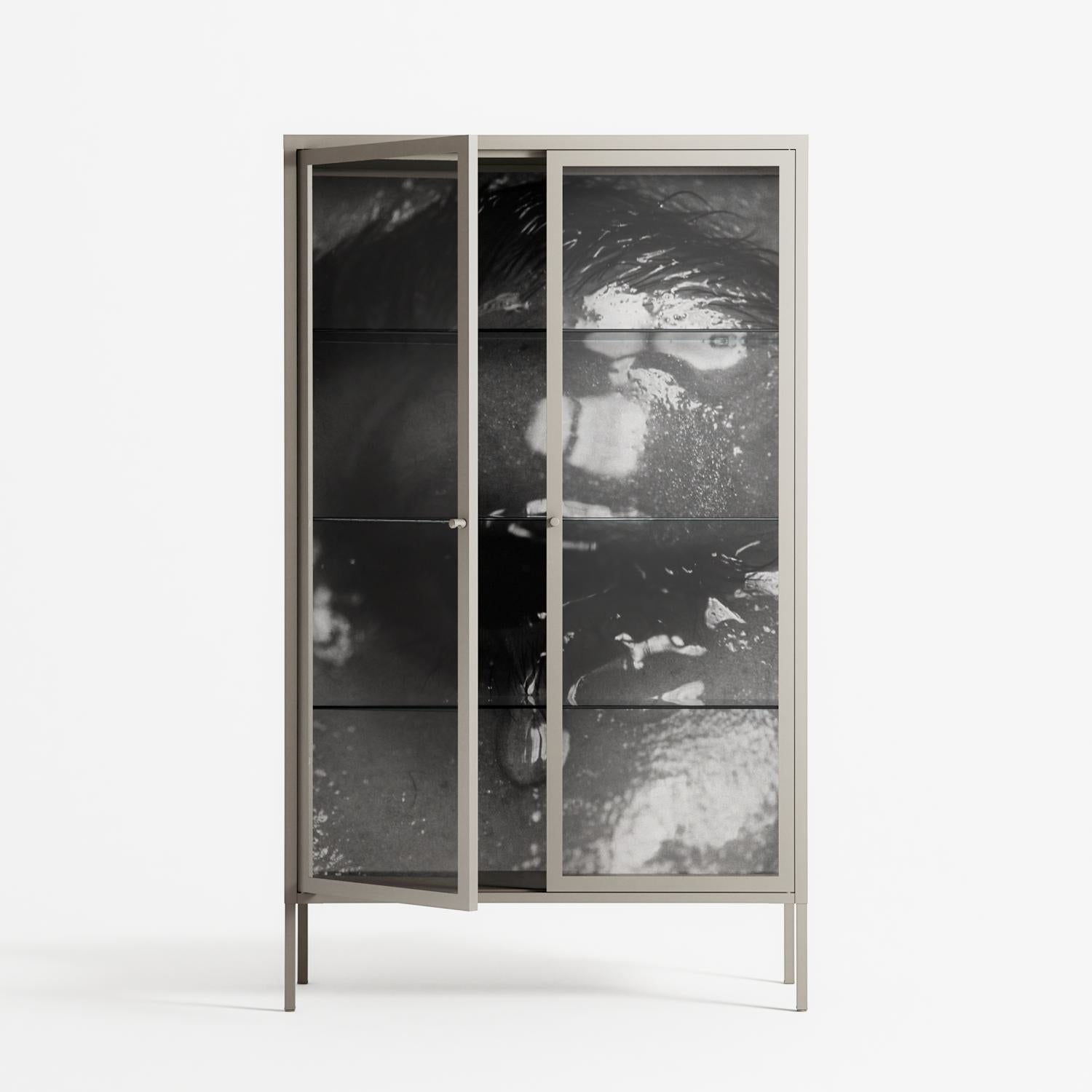Gel - Cabinet - Nadia Ryder - Pebble - Clear glass