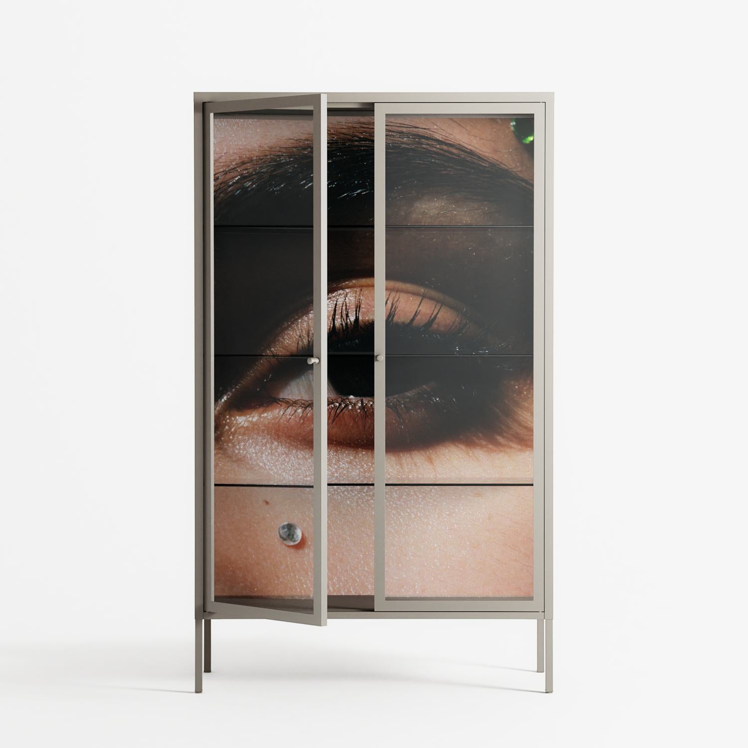 Gem - Cabinet - Nadia Ryder - Pebble - Clear glass