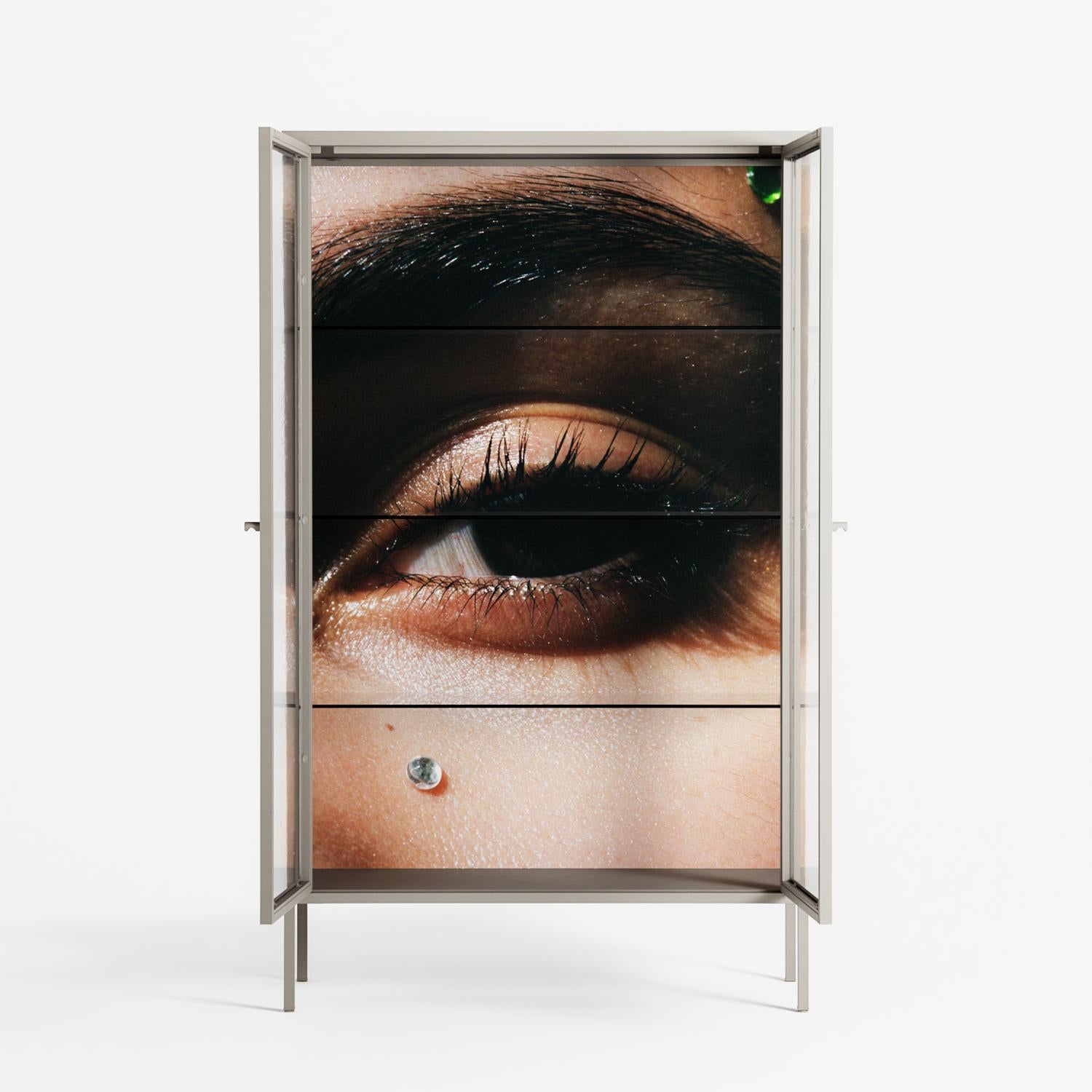 Gem - Cabinet - Nadia Ryder - Pebble - Clear glass