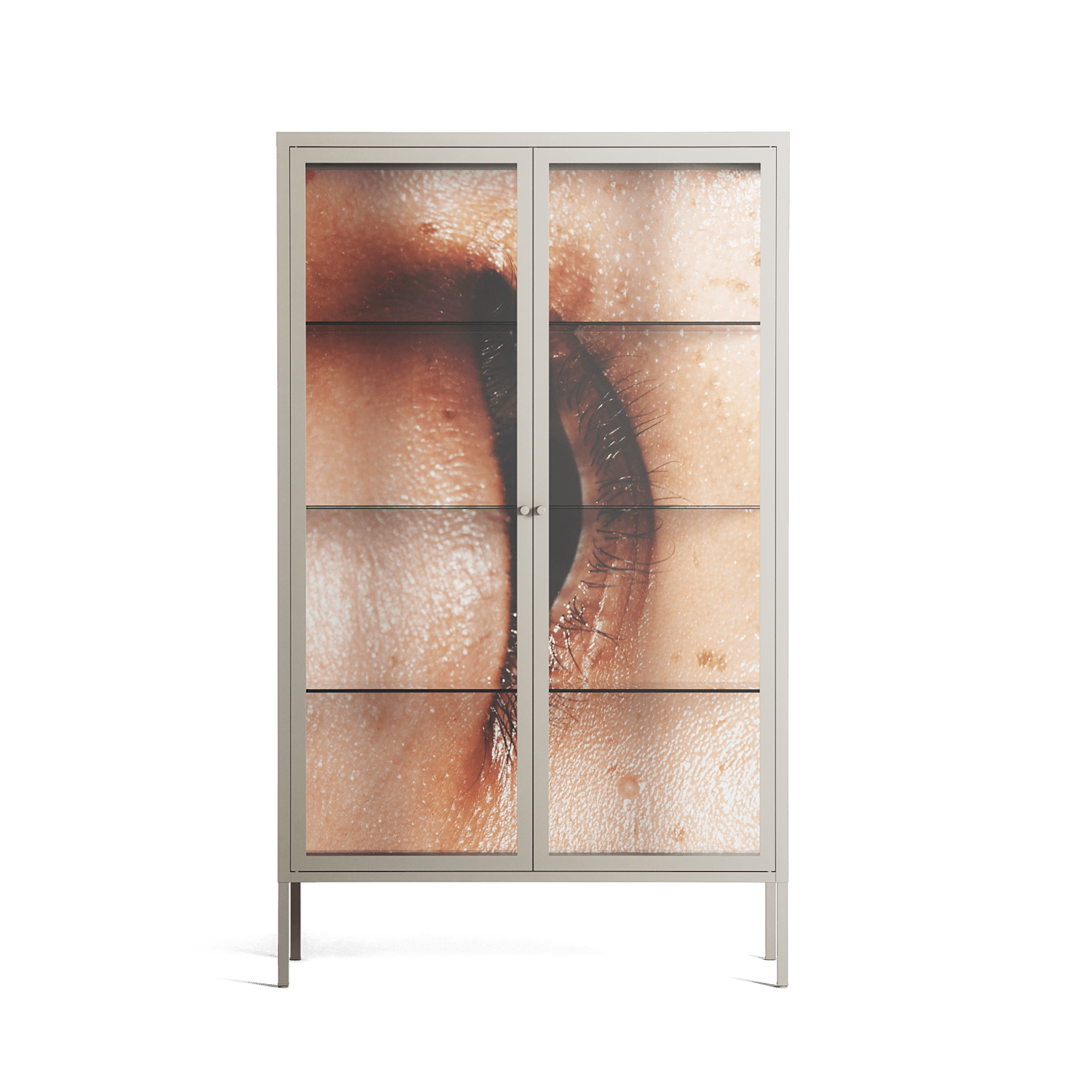 Glow - Cabinet - Nadia Ryder - Pebble - Clear glass